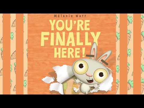 Home Page Video You’re Finally Here! by Melanie Watt is the PERFECT book for the first day of school! I set the premise that, like the bunny book character, I have been waiting, and waiting, and waiting for my new cl