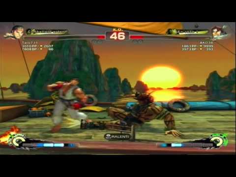 SSF4 AE : T Hawk (Ako) vs Ryu (Taro731)