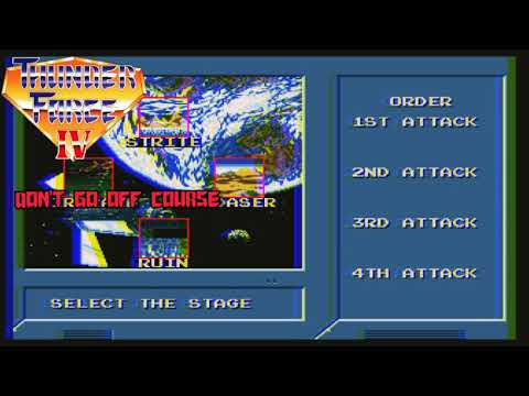 THUNDER FORCE IV - Don't go off course! (Arranged)