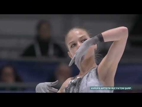 European 2020 ice skating champion : Alexandra Trusova