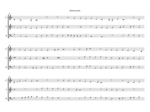 Adrian Willaert - Recercar Sesto