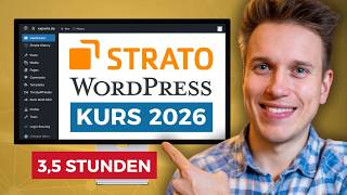 Strato WordPress-Website erstellen – Ultimativer Einsteiger-Kurs 2026