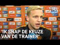 Publiekslieveling Van de Beek: ‘Ik snap de keuze van de trainer’ | ORANJE