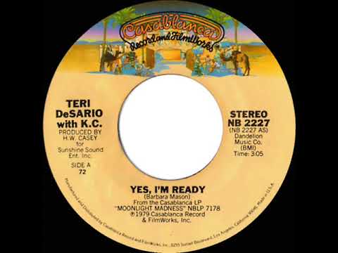 1980 HITS ARCHIVE: Yes, I'm Ready - Teri DeSario with K.C. (a #1 record--stereo 45)