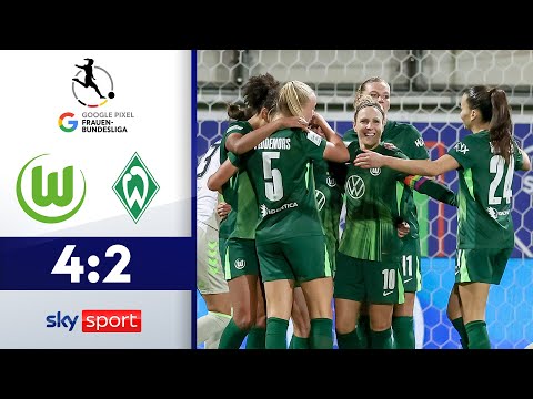 Wolfsburg gewinnt Topsspiel! | VfL Wolfsburg - SV Werder Bremen | HL - Frauen-Bundesliga 2025/26