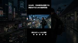 激動の2026年を生き抜く：日本経済の危機から資産を守るための真実