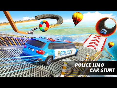 Police Limo Car Stunts GT Racing: Ramp Car Stunt - Gameplay Trailer (Android)
