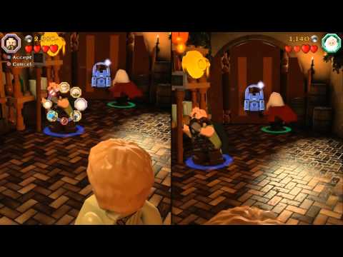 LEGO The Hobbit (PS4) co-op pt4: Unexpected Company