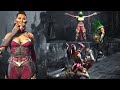 ALL Mileena Fatality Brutality And Fatal Blow Mortal Kombat 1
