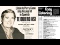 Perry Como - Te Quiero Así (1973)