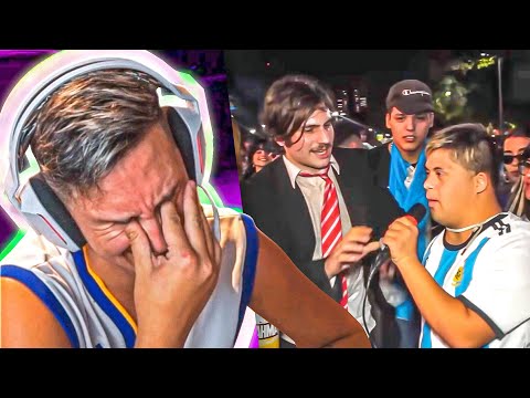 REACCIONANDO A GASPI | asi FESTEJA ARGENTINA que es CAMPEON MUNDIAL