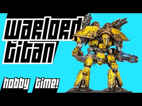 Adeptus Titanicus WARLORD TITAN unboxing and sprues close up - Games Workshop - Horus Heresy