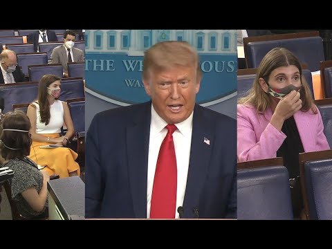 7/23/2020 Trump Holds a News Conference, cancels events in Florida