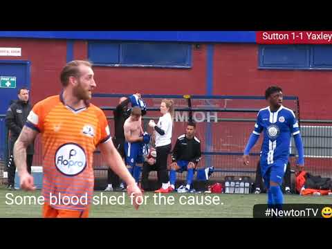 Sutton Coldfield Town v Yaxley.//Band Aid?//FA Trophy 🏆 Preliminary Round.//