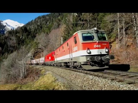 Güterzug zwischen Dalaas und Wald am Arlberg