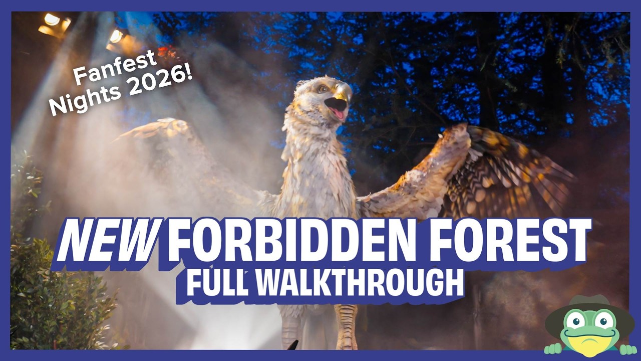NEW Harry Potter Forbidden Forest Experience FULL Walkthrough | Fanfest Nights 2026