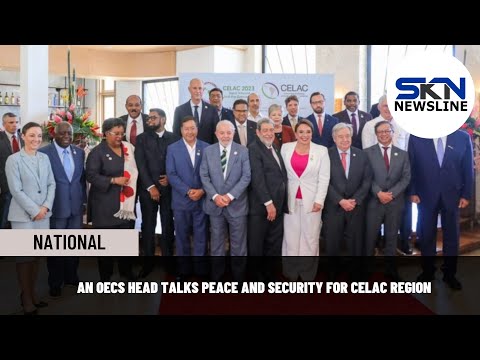 AN OECS HEAD TALKS PEACE AND SECURITY FOR CELAC REGION