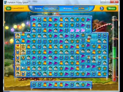 Fishdom Frosty Splash (levels 2300 to 2302)