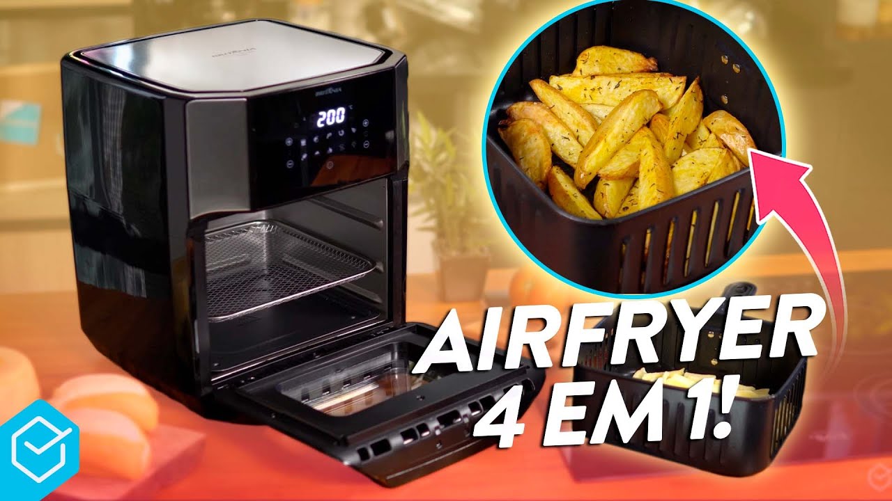 Miniatura da avaliação em vídeo de Fritadeira Air Fry Oven Britânia BFR2100P 127V