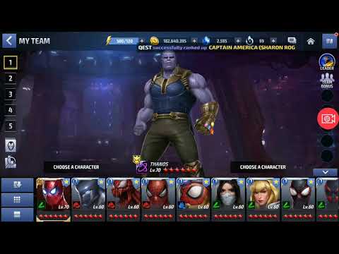 Alliance Raid Hard Thanos (Infinity War) Vs. Midgard Serpent