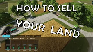 How to sell your Elmcreek farm land in Farming Simulator 22