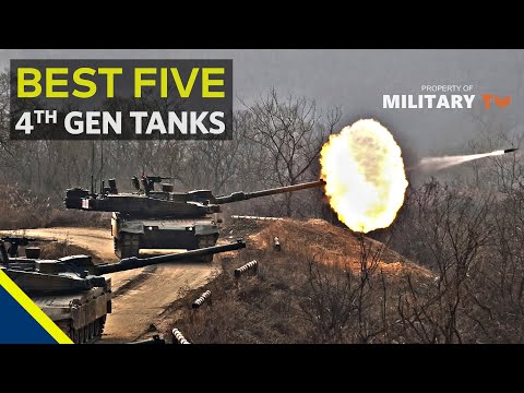 Top 5 Tank | Best FIVE 4th Generation Tanks in the World
