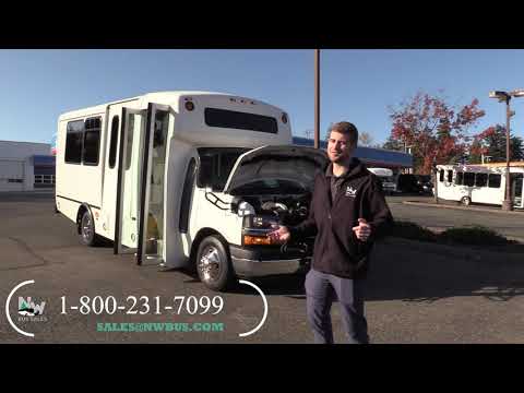 2012 Chevrolet Champion 12 Passenger + 2 Wheelchair ADA Shuttle - S33700