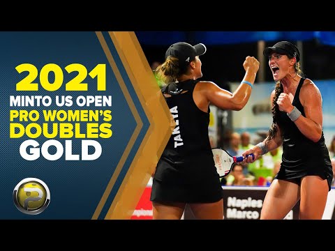 NEW Amazing PRO Women's Doubles GOLD - Minto US Open Pickleball Championships - CBS Sports Network