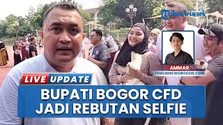 Bupati Bogor Jadi Target Selfie di CFD Jalan Tegar Beriman, Warga Padati Lokasi dengan Ceria
