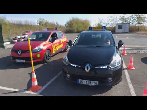 Polaganje praktičnog ispita - poligonske radnje