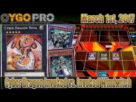 Cyber Dragon Invoked vs. Invoked Windwitch Artifacts (YGOpro Duels) Trying To OTK All Day Every Day