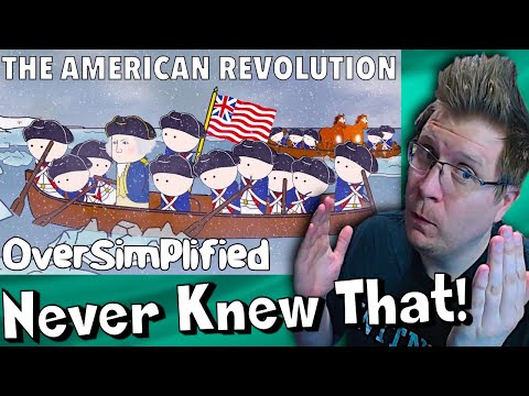 History Noob Watches OverSimplified - The American Revolution (Part 2) | Chaotic 'Murica! [Reaction]