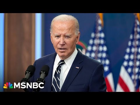 LIVE: Biden delivers remarks on the Middle East | MSNBC