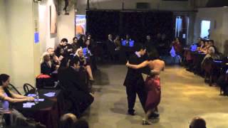 Alexa Yepes y Edwin Espinosa en Porteño y Bailarin. 2