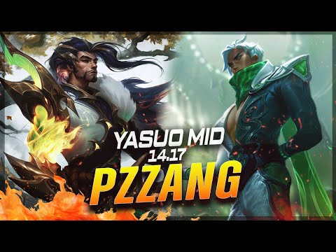 Pz ZZang - Yasuo vs Malzahar MID Patch 14.17 - Yasuo Gameplay