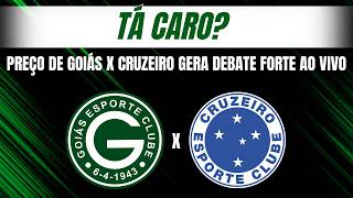 Ingressos para a decisão do Goiás diante do Cruzeiro estão salgados?