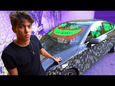 O CORINGA ASSUSTADOR VANDALIZOU MEU CARRO!