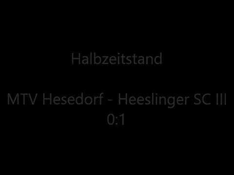 Highlights MTV Hesedorf - Heeslinger SC III 16/17