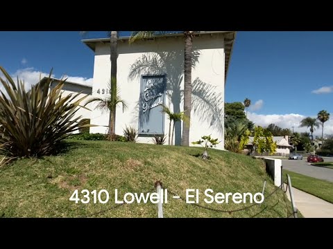 4310 Lowell for Rent El Sereno