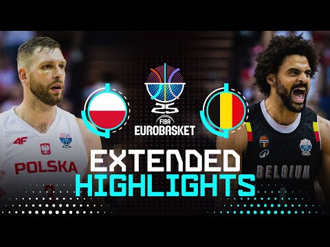 Poland 🇵🇱 vs Belgium 🇧🇪 | Extended Highlights | FIBA EuroBasket 2025