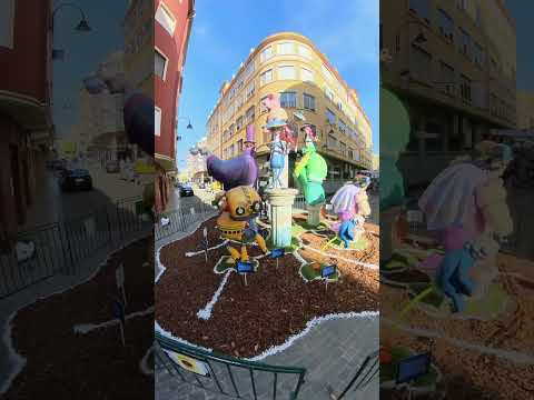 Fallas of Alzira Shorts: Part 3 #shorts #traditional #festival #festivalart  #traditional #art