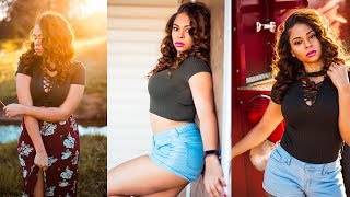 Natural Light Photography - Outdoor Portraits BTS