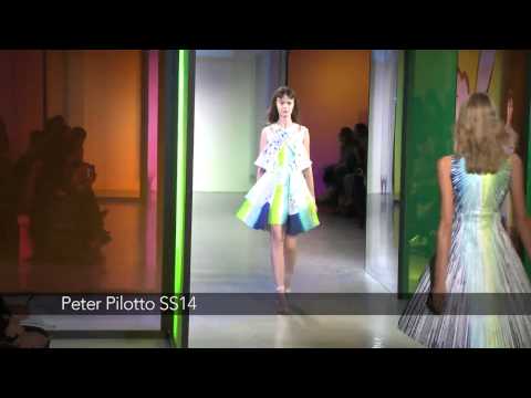 "PETER PILOTTO" Fashion Show Spring Summer 2014 London HD by Fashion Channel