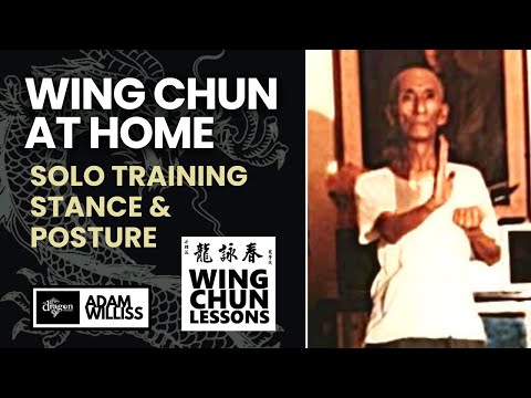How to Train Wing Chun at Home for Beginners (Stance & Posture!)