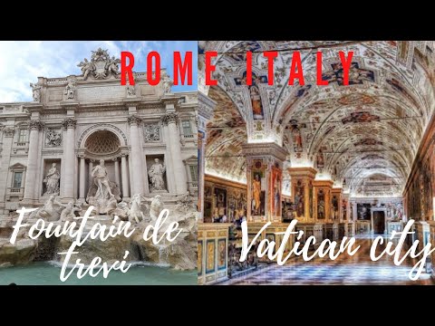 ROME ITALY TRAVEL GUIDE 2021 | FONTANA DI TREVI | VATICAN CITY MUSEUM