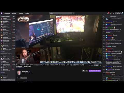 Asmongold Rates My Gaming Setup(Highlight of My Life OMEGALUL)