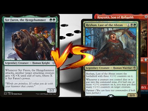 Syr Faren VS Reyhan Rograkh - MTG EDH Duel Commander