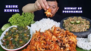 Download lagu NGEUNAH NIKMAT PISAN ⁉️ MAKAN GURITA SAMBEL JERUK JENGKOL SAMBEL IJO KAREDOK SAYURAN NIKMAT  mp3