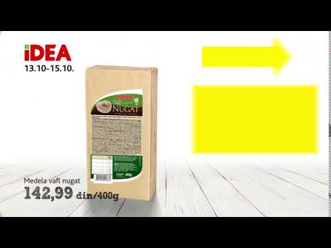 IDEA: Kupi dva i uštedi -70% popusta na drugi prozvod 13.10 - 15.10.2017.