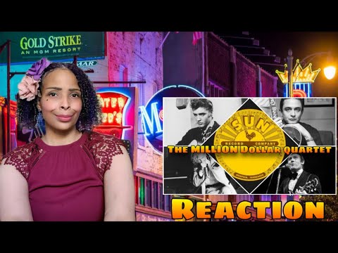 Thumbnail for The Million Dollar quartet - Elvis Presley, Johnny Cash, Carl Perkins & Jerry Lee Lewis | Re￼action by John Lewis, Johnny Cash, Elvis Presley, Jerry Lee Lewis, Jam session